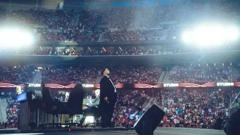 Ibai Llanos en un acto p&uacute;blico | Foto de Ibai Llanos