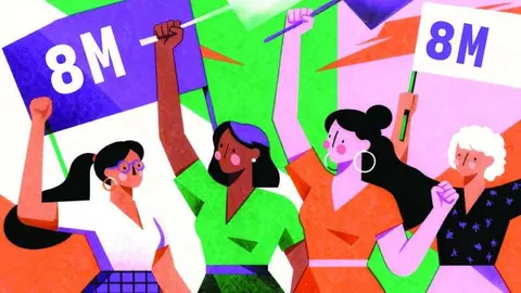 Cartel Programa 8M - Imagen del Ayuntamiento de Coslada