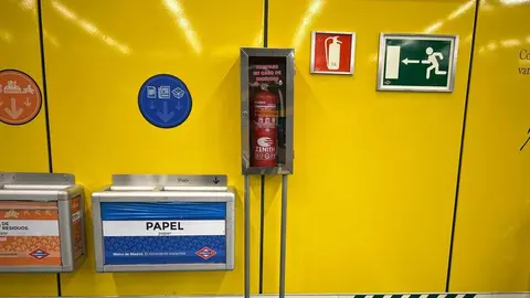 extintor Metro - Comunidad de Madrid