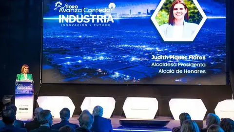 Judith Piquet en el Foro Avanza Corredor de AEDHE - Foto del Ayuntamiento de Alcal&aacute; de Henares