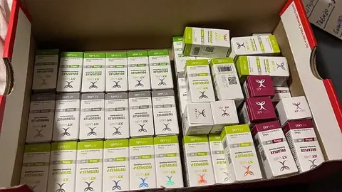 Sustancias incautadas - Polic&iacute;a Nacional