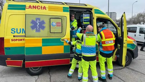 Sanitarios de Summa 112 - Foto de la Comunidad de Madrid