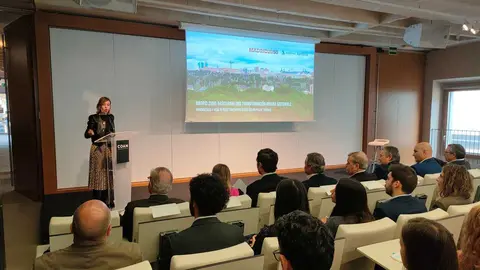 &Aacute;ngela Baldellou,  gerente del COAM