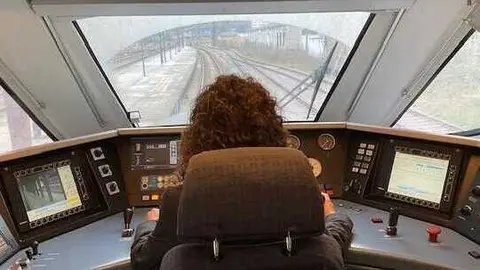 Maquinista de Renfe - Foto de Renfe