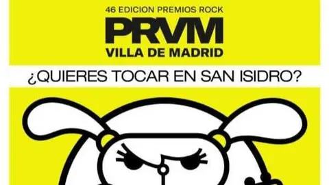 Cartel XLVI Premios Rock Villa de Madrid