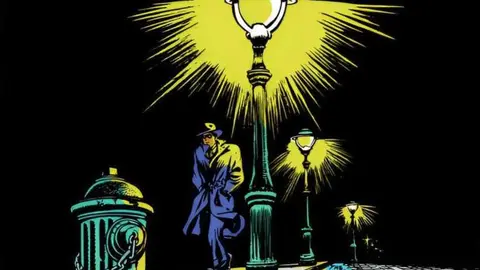 Exposici&oacute;n Pensar el c&oacute;mic Will Eisner. The Spirit, River of crime. Denis Kitchen Publishing - Comunidad de Madrid