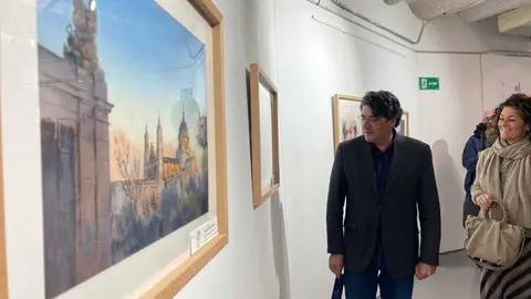 David P&eacute;rez, en la exposici&oacute;n &lsquo;Temas de Madrid&rsquo; - Foto Ayuntamiento de Madrid