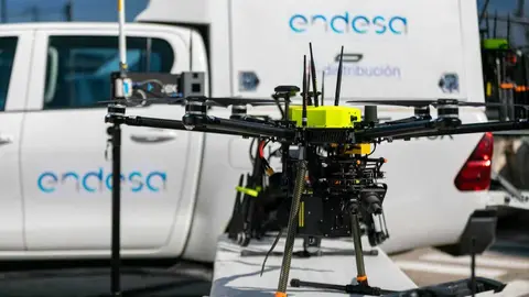 Endesa despliega drones espa&ntilde;oles de largo alcance para inspeccionar su red el&eacute;ctrica por primera vez - Foto de Endesa