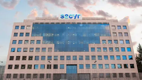 Fachada de la sede de Sacyr - Foto de Sacyr