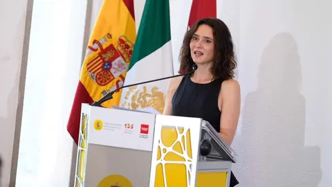 Isabel D&iacute;az Ayuso, durante su visita a M&eacute;xico - Foto Comunidad de Madrid
