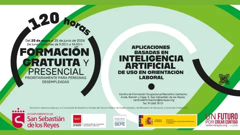 Curso de Inteligencia Artificial San Sebasti&aacute;n de los Reyes - Imagen del Ayuntamiento de San Sebasti&aacute;n de los Reyes