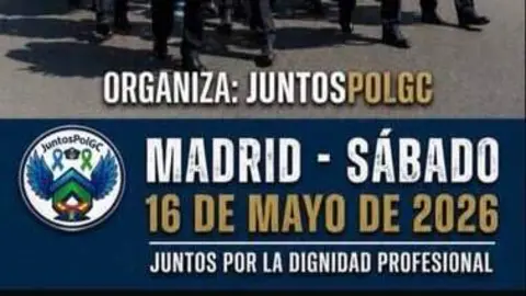 Marcha Madrid Polic&iacute;a y Guardia civil
