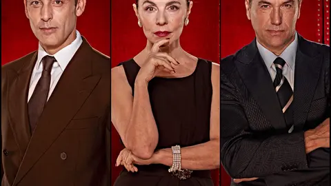 V&iacute;ctor Massan, Ana Fern&aacute;ndez y Oriol Tarrasón. @Sergio Parra