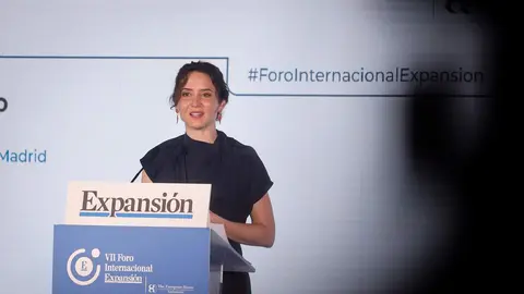 Ayuso durante el acto | Foto de la Comunidad de Madrid