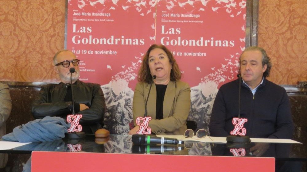 ‘Las golondrinas’ de José María Usandizaga firmada por Giancarlo del Monaco