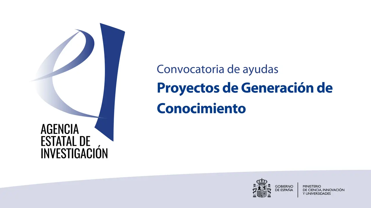 Convocatoria de 2023 de ayudas a Proyectos de Generación de Conocimiento - Imagen del Ministerio de Ciencia, Innovación y Universidades