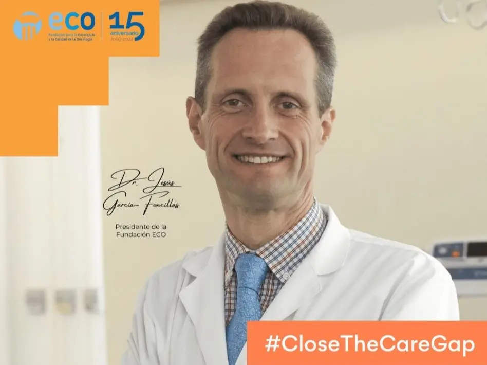 El doctor Jesús García-Foncillas, presidente de la Fundación ECO y director del Departamento de Oncología y del Instituto Oncológico del Hospital Universitario Fundación Jiménez Díaz - Foto de la Fundación ECO