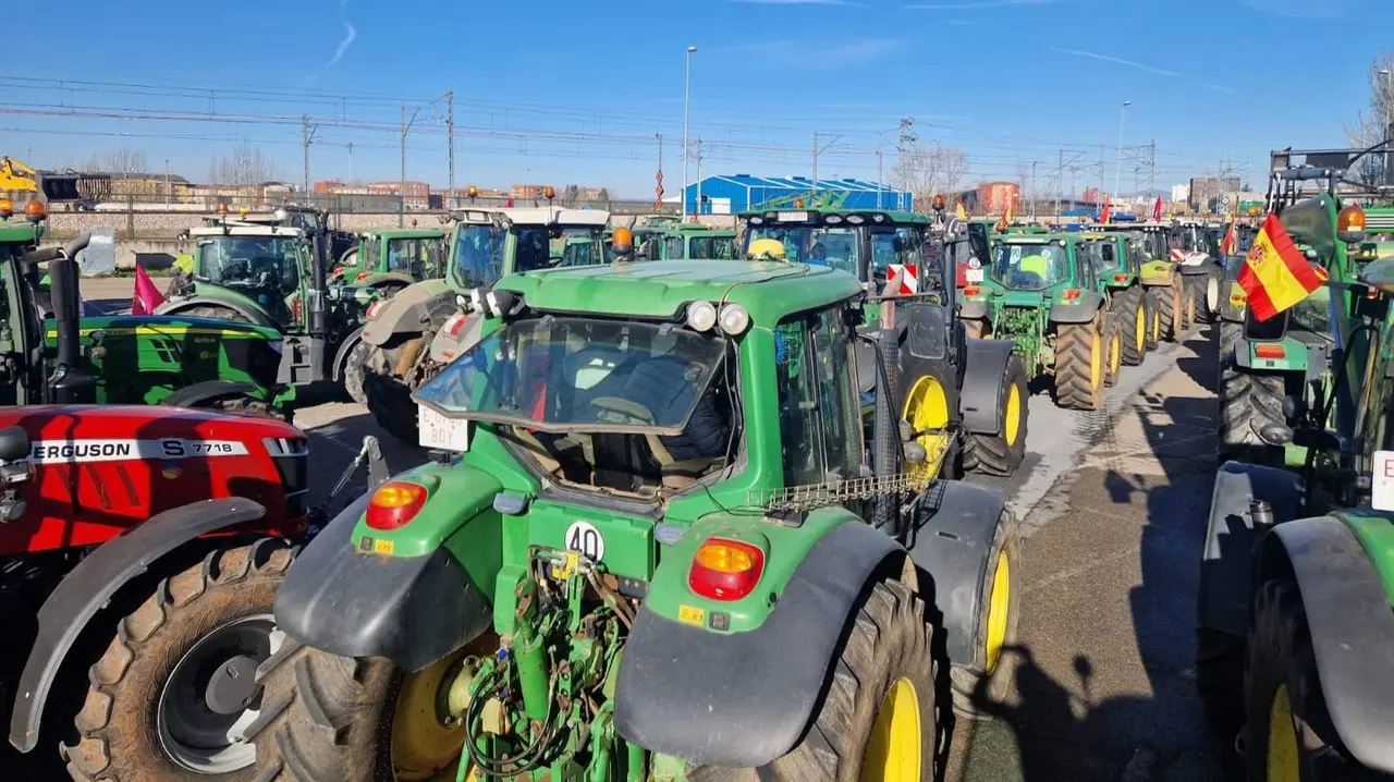 Protesta de agricultores y ganaderos - M. Barrientos