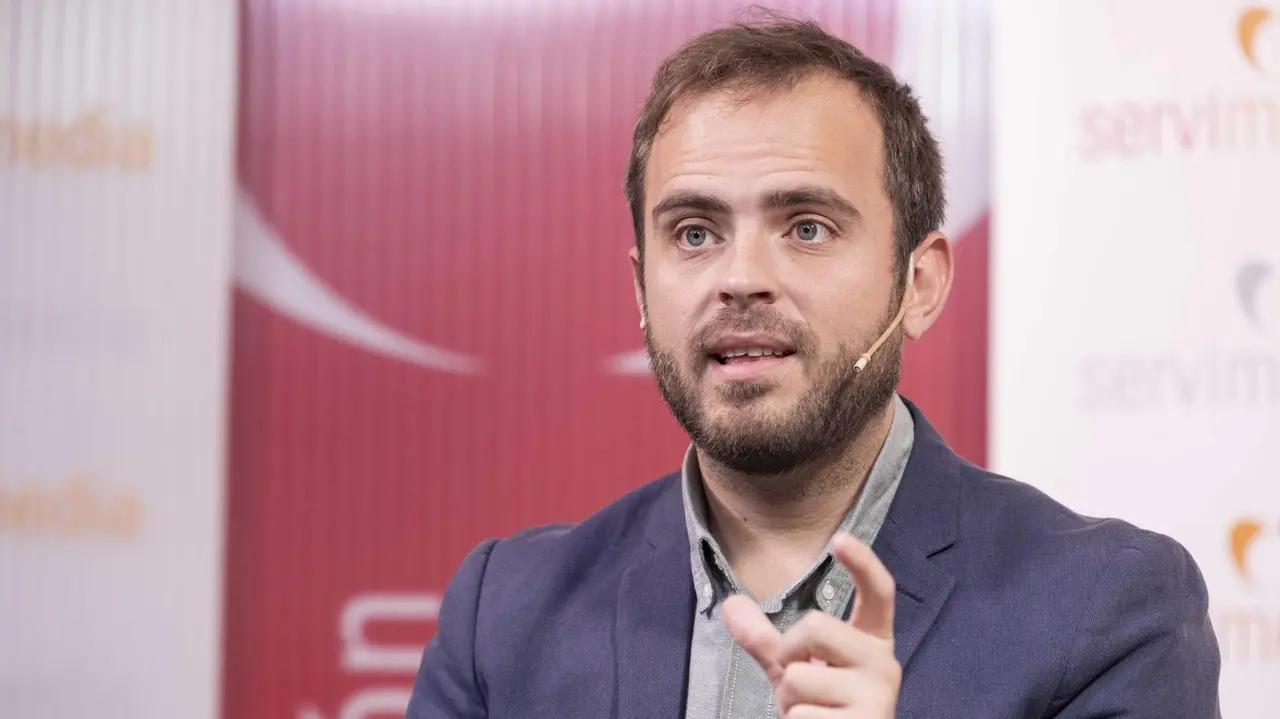 Alcalde de Arganda del Rey en Servimedia - Foto de Jorge Villa