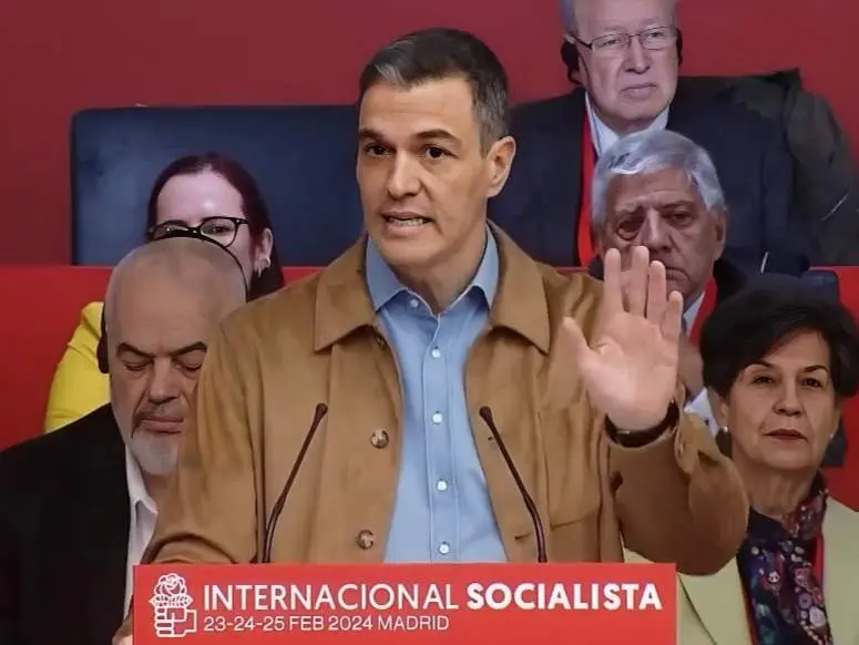 Sánchez en el acto de este sábado - Servimedia