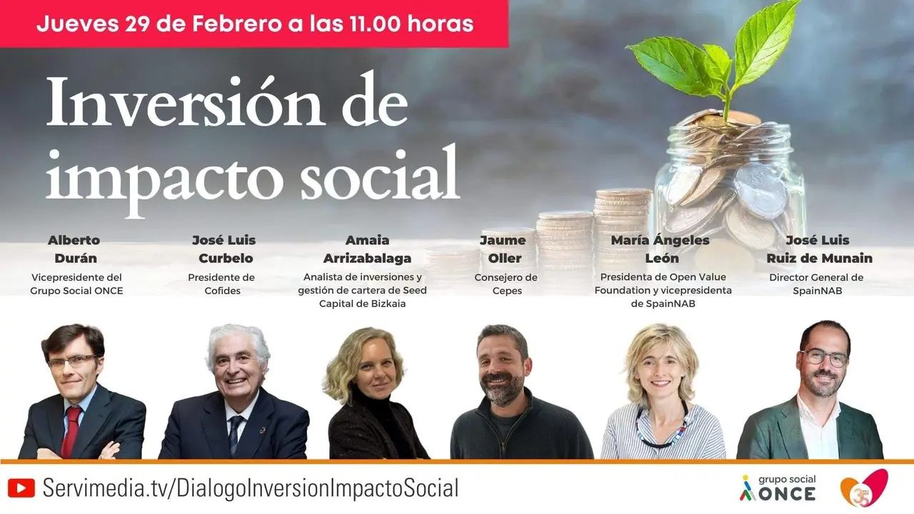 Diálogo 'Inversión de impacto social' de Servimedia