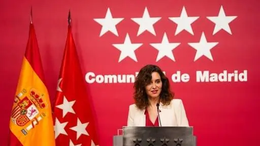 La presidenta de la Comunidad de Madrid, Isabel Díaz Ayuso  -Servimedia