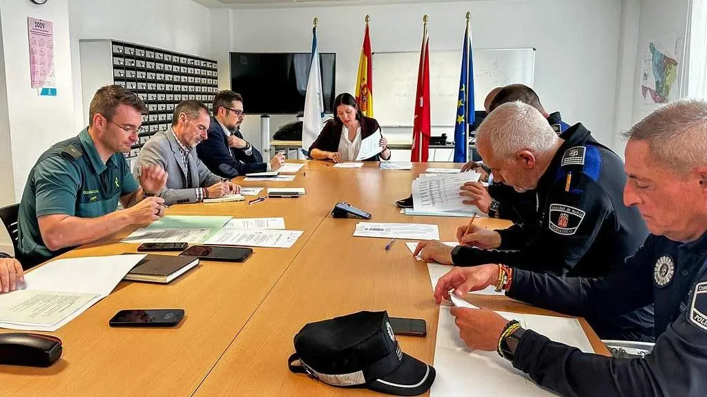Junta Local de Seguridad - Foto del Ayuntamiento de Majadahonda
