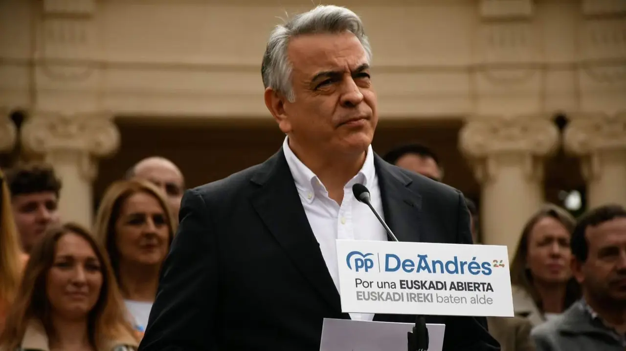 De Andrés participa en un acto electoral en Bilbao - Foto del PP vasco