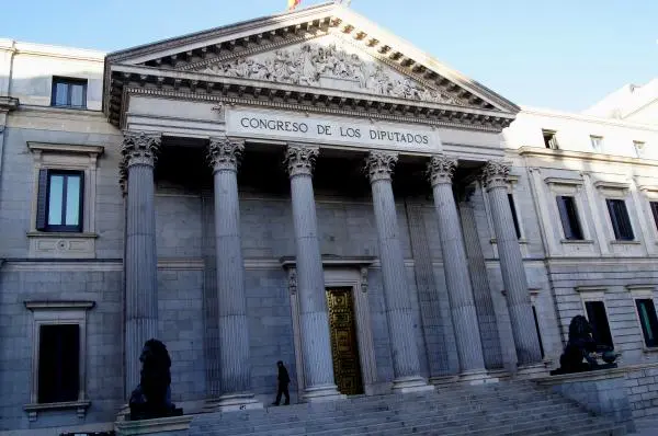 Fachada del Congreso de los Diputados - Foto de Servimedia