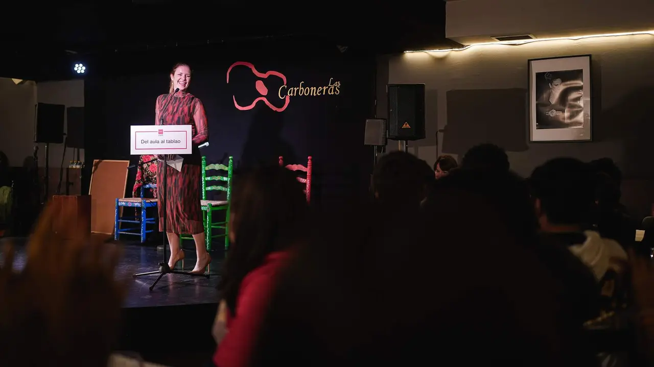 La consejera de Familia, Juventud y Asuntos Sociales, Ana Dávila, inaugura las jornadas Del Aula al Tablao - Foto Comunidad de Madrid