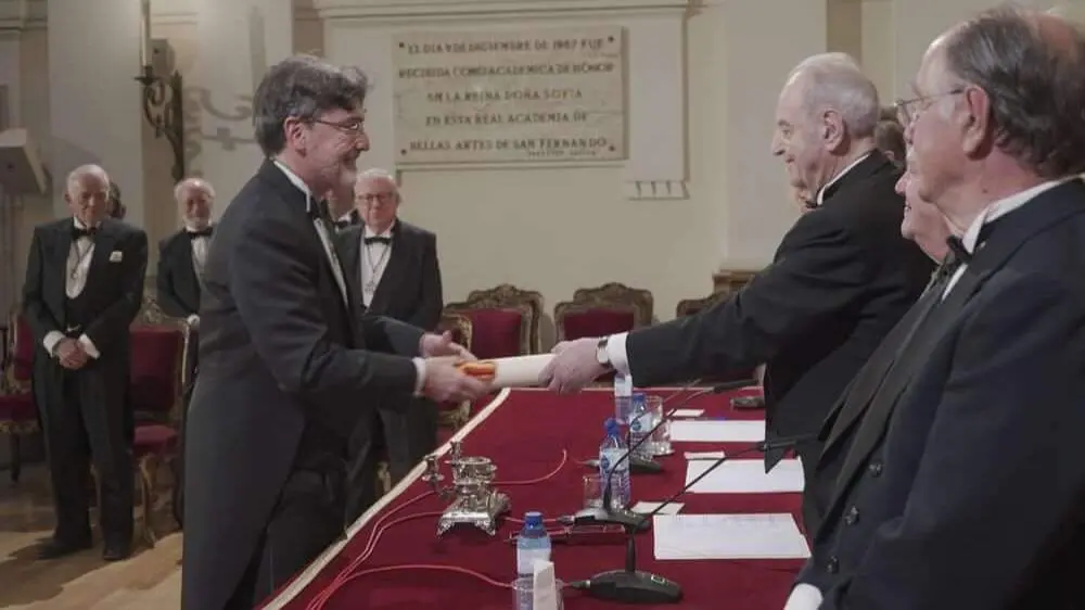 El compositor José María Sánchez Verdú ingresa en la Academia de Bellas Artes - Real Academia de Bellas Artes de San Fernando