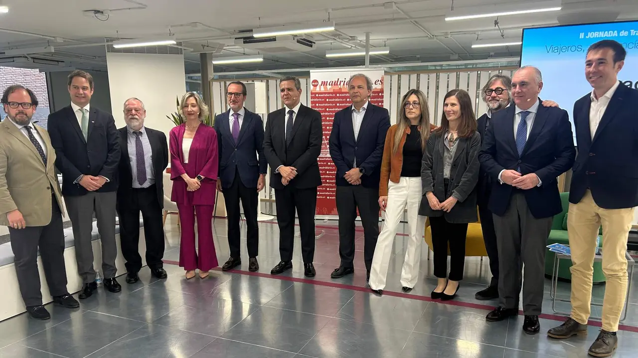 consejero de Vivienda, Transportes e Infraestructuras, Jorge Rodrigo esta mañana - Comunidad de Madrid