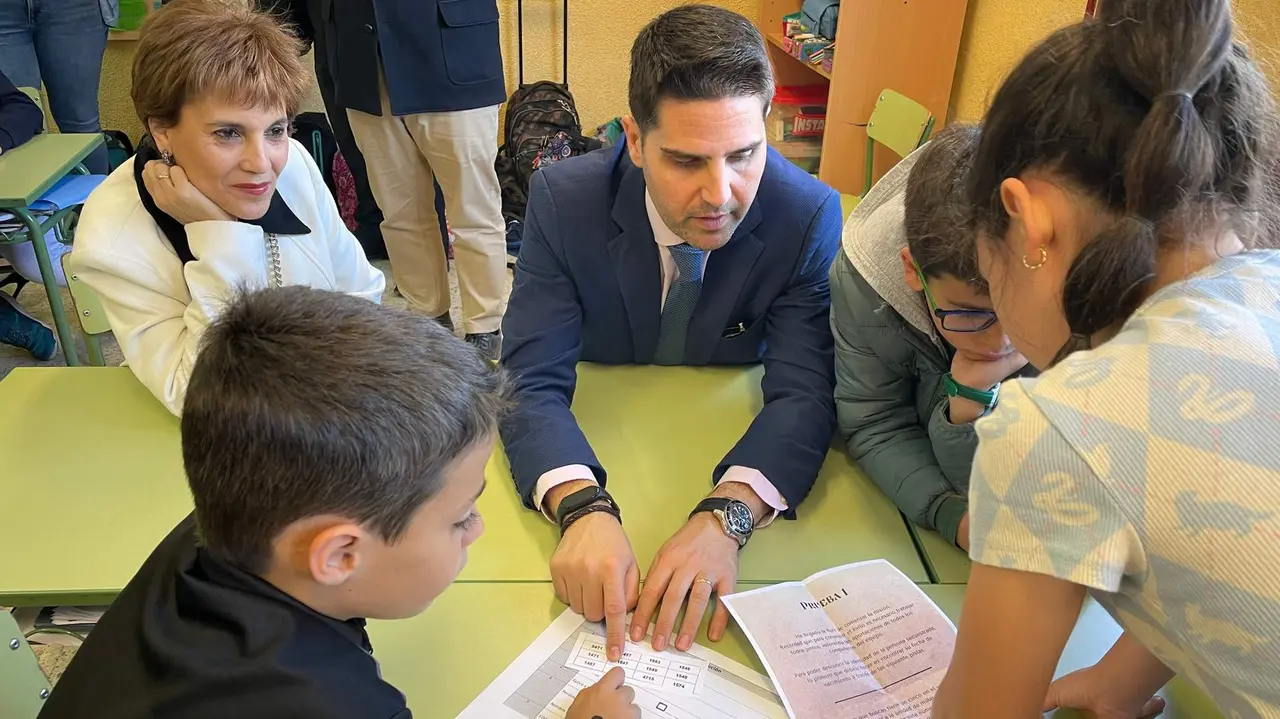 El consejero de Educación, Ciencia y Universidades de la Comunidad de Madrid, Emilio Viciana, esta mañana - Comunidad de Madrid