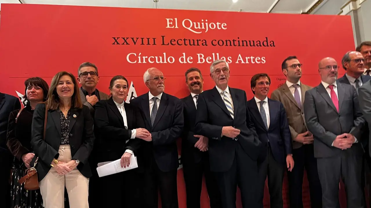 La Comunidad participa en la Lectura continuada de El Quijote - Comunidad de Madrid