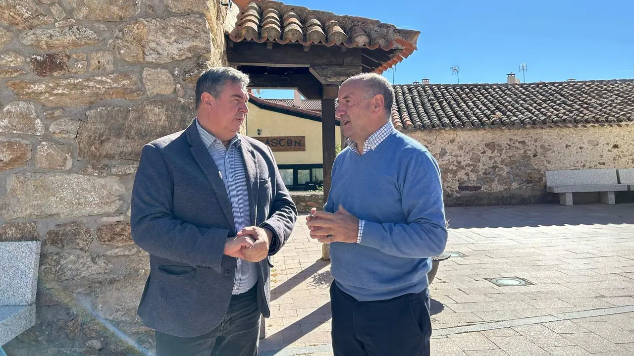 El viceconsejero Sánchez hoy en Garganta de los Montes - Comunidad de Madrid