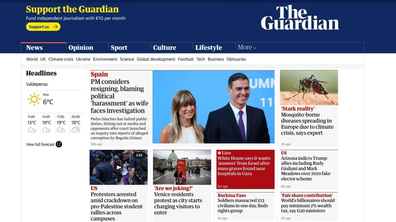 Portada The Guardian