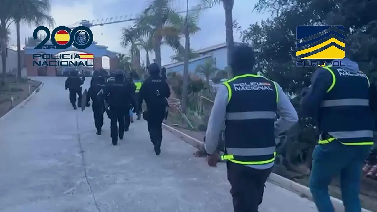 Intervención de los agentes - Imagen de la Policía Nacional