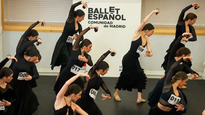 Finalizan las audiciones  para conformar el elenco del Ballet Español - Comunidad de Madrid