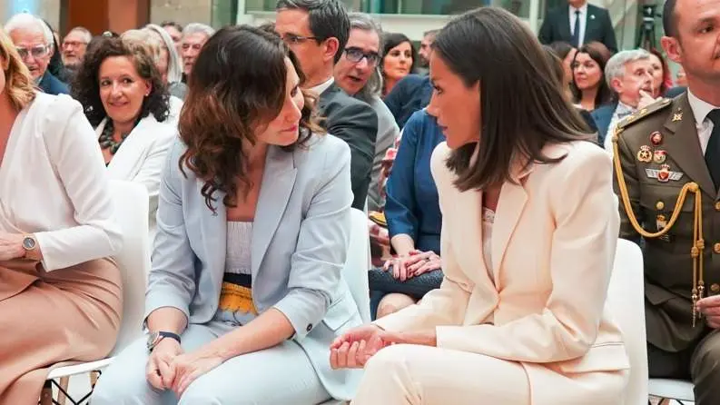 Díaz Ayuso y la Reina doña Letizia - Comunidad de Madrid