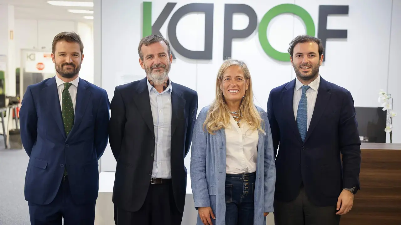 Albert en su visita a la empresa a Kdpof  - Comunidad de Madrid