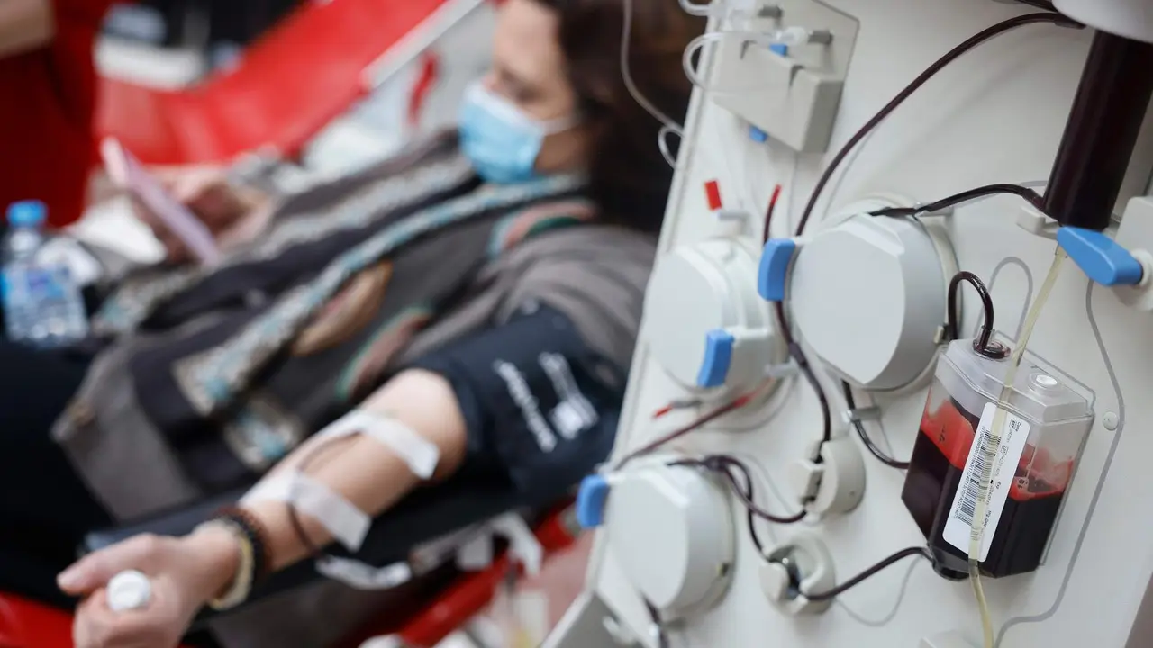 Donación plasma - Comunidad de Madrid Foto: D.SINOVA