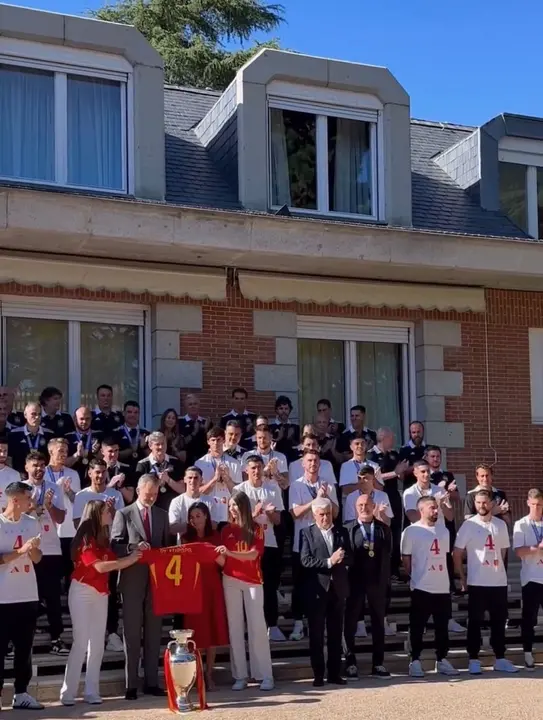 Fotogalería recepción Palacio de la Zarzuela Selección Española de Fútbol campeón de la Eurocopa 2024 - Ezio Carioli (7)