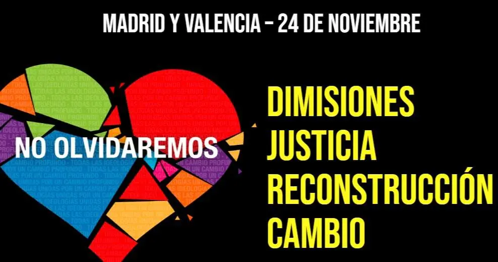 Manifestaciones "Nunca Más" - Foto Junta Democrática Española
