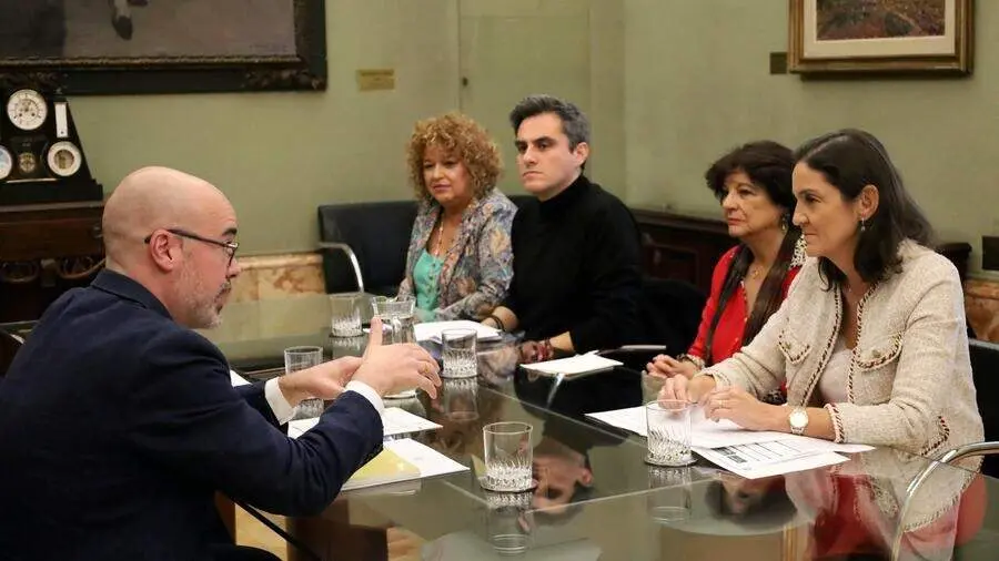 Reunión Reyes Maroto y Francisco Martín - Delegación Gobierno en Madrid