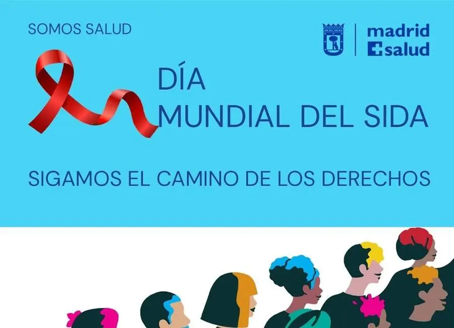 Cartel del Día Mundial del SIDA | Foto de Ayuntamiento de Madrid