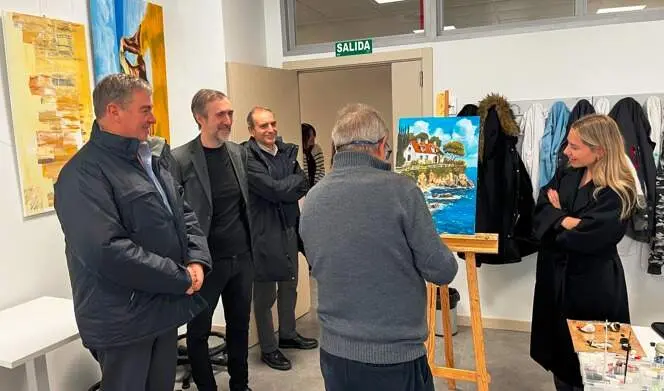 El viceconsejero de Presidencia y Administración Local en el nuevo Centro Cívico en Fuenlabrada - Foto Comunidad de Madrid