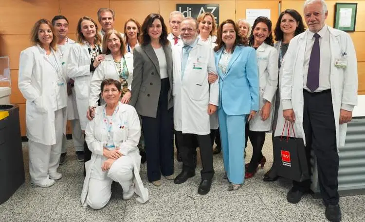 Díaz Ayuso en 60º Aniversario del Hospital La Paz - Foto Comunidad de Madrid