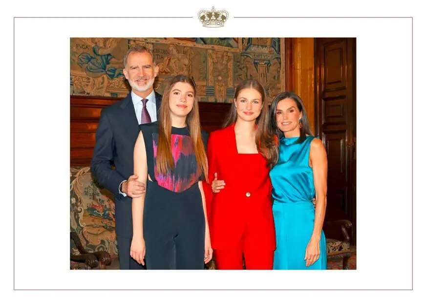 Felicitación navideña de la familia real - Foto Casa del Rey