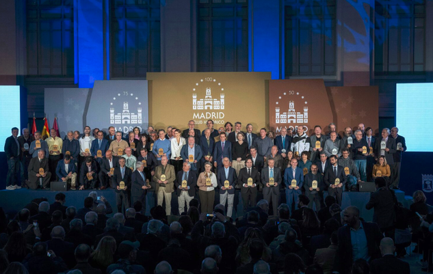 Homenaje a los clubes deportivos históricos de la ciudad - Foto Ayuntamiento de Madrid