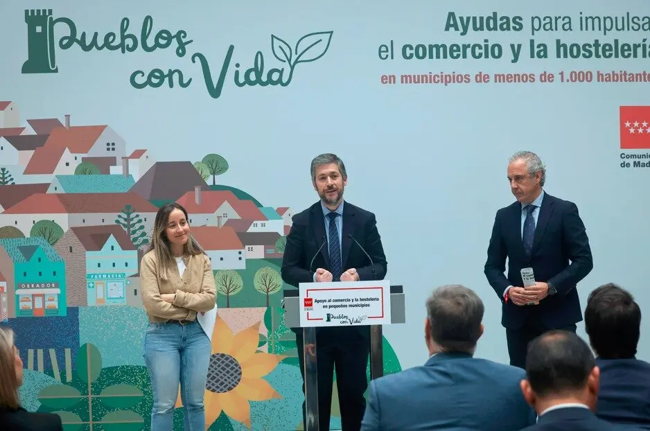 El consejero García Martín en la  presentación de esta inversión - Foto Comunidad de Madrid